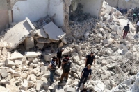 11 άμαχοι σκοτώθηκαν σε βομβαρδισμούς στο Χαλέπι