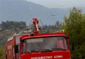 Πυρκαγιά στη Νέα Μάκρη