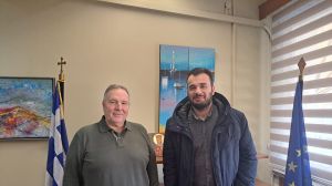 Συνάντηση Στόικου με τον δ/ντη δευτεροβάθμιας εκπαίδευσης δυτικής Θεσσαλονίκης κ. Χρήστο Ρουμπίδη