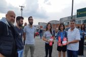 Απεργία «Μαλαματίνα»: Αντιπροσωπεία της ΚΝΕ στο πλευρό των απεργών