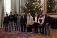 Την εθνική ομάδα αστέγων δέχθηκε ο Πρόεδρος της Δημοκρατίας