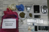 Σύλληψη δυο Αλβανών κι ενός ημεδαπού για διακίνηση ναρκωτικών