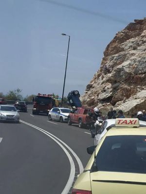 Τροχαίο δυστύχημα με έναν νεκρό 67χρονο και δυο τραυματίες στον Άγιο Μάμα Χαλκιδικής