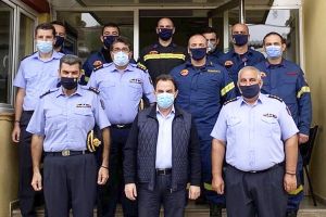Επίσκεψη Γ. Γεωργαντά στη Διοίκηση Πυροσβεστικών Υπηρεσιών του ν. Κιλκίς και δέσμευση για ενίσχυσή τους