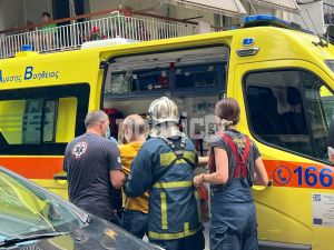 Πυρκαγιά σε διαμέρισμα στη Θεσσαλονίκη – Ένας τραυματίας (pics &amp; vid)
