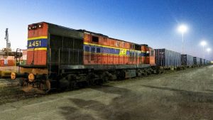 Αναχώρησε το πρώτο τρένο από το λιμάνι για το dry port της Σόφιας