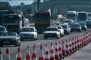 Διακοπή κυκλοφορίας στην Εθνική Οδό Αθηνών - Θεσσαλονίκης λόγω έργων