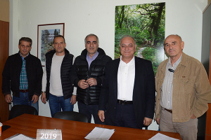 Επίσκεψη υπ. Δημάρχου Κιλκίς Παύλου Τονικίδη στο Δασάρχη Κιλκίς