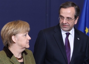 Συνάντηση Σαμαρά-Μέρκελ την Πέμπτη στις Βρυξέλλες