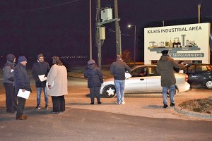 Εξόρμηση στα εργοστάσια της ΒΙΠΕ Κιλκίς για την Απεργία στις 18 Φλεβάρη