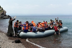 Αυξάνονται οι αφίξεις μεταναστών στη Λέσβο