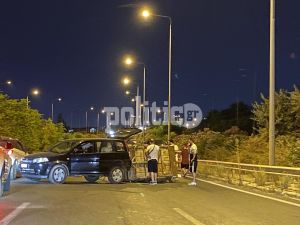 Θεσσαλονίκη: Τροχαίο ατύχημα στην Α/Δ Πειραιως Αθηνών Θεσσαλονίκης Ευζώνων