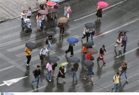 Προβλήματα σε Αττική και Πελοπόννησο από την νεροποντή