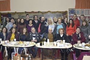 Γιορτή για τα μέλη των ενηλίων χορευτών του Αγ. Τρύφωνα