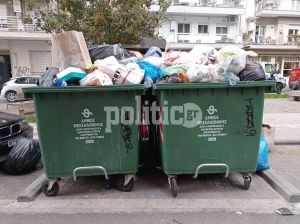 Θεσσαλονίκη: Εισαγγελική έρευνα για τη συσσώρευση σκουπιδιών σε δρόμους του κεντρικού δήμου