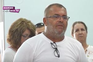 Το δάκρυ ενός αγρότη που καταστράφηκε από τη θεομηνία στο ν. Κιλκίς μπροστά στο κυβερνητικό κλιμάκιο - ΒΙΝΤΕΟ