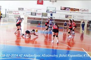 Νίκες για τις Παγκορασίδες και τις Κορασίδες του Αλέξανδρου Αξιούπολης