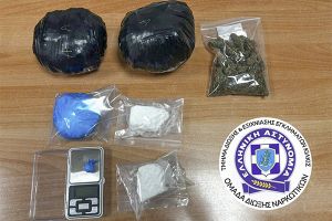Σύλληψη στο Κιλκίς για 200 γραμμάρια κοκαΐνης και 500 γραμμάρια κάνναβης