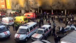 Μόσχα: Μεγάλη φωτιά σε αγορά οικοδομικών υλικών