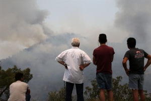 Υπό μερικό έλεγχο η μεγάλη πυρκαγιά στην Κύπρο που μαίνεται για τέταρτη ημέρα