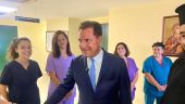 Επίσκεψη του υπουργού Υγείας Άδωνι Γεωργιάδη στο Γενικό Νοσοκομείο Καβάλας