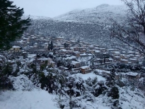 Χιόνια και κρύο σε όλη τη χώρα το Σαββατοκύριακο