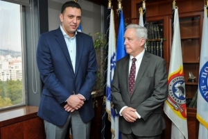 Θέματα ασφάλειας στη συνάντηση Κικίλια-αμερικανού πρέσβη στην Ελλάδα