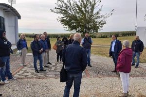 Διευθυντές σχολείων στον Αρχαιολογικό χώρο της Ευρωπού