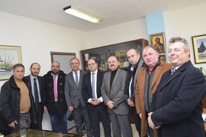 Επίσκεψη Υφυπουργού Εσωτερικών στον Δήμαρχο Κιλκίς