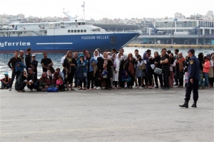 Εκκωνώθηκε πλήρως από πρόσφυγες το λιμάνι του Πειραιά