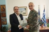 Εθιμοτυπική επίσκεψη νέου Ταξίαρχου 71ης Α.Μ. Ταξιαρχίας ‘’Πόντος’’ στο Δήμαρχο Κιλκίς