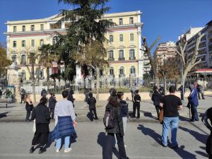 Θεσσαλονίκη: Ολοκληρώθηκε το συλλαλητήριο ενάντια στο νομοσχέδιο για τα μη κρατικά πανεπιστήμια