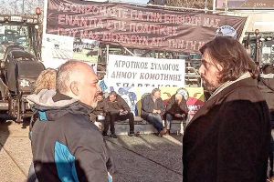 Ο Πέτρος Παππας στο πλευρό των αγροτών στην Agrotica