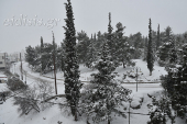 Αγρίεψε και πάλι ο χιονιάς. Εκτακτες κυκλοφοριακές ρυθμίσεις σε Κιλκίς