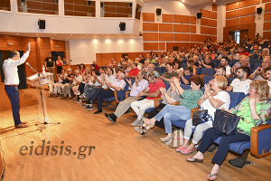 Δυναμική εμφάνιση Γιώργου Αναστασιάδη στο Κιλκίς και στο γεμάτο Συνεδριακό