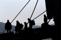 Αυξήθηκαν οι ροές προσφύγων από την Τουρκία