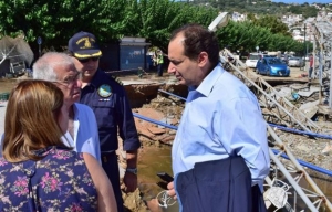 Ευθύνες για τις καταστροφές στη Σκόπελο καταλόγισε ο Χρ. Σπίρτζης