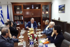 Επίσκεψη του Υπ. Οικονομίας Δ. Παπαδημητρίου στην Παιονία