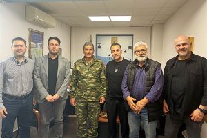 Συνάντηση του Επιμελητηρίου Κιλκίς και του Συλλόγου Εστίασης με τον Διοικητή της 71ης Αερομεταφερόμενης Ταξιαρχίας «ΠΟΝΤΟΣ»