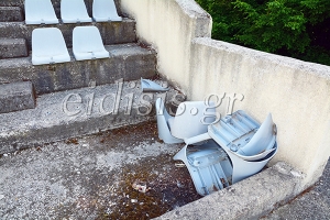 Βάνδαλοι κατέστρεψαν το Θέατρο Δάσους Δροσάτου «Θεόφιλος Περτσινίδης»