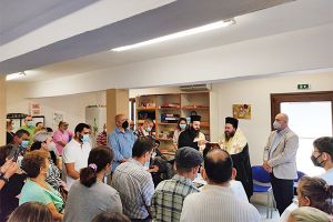 Αγιασμός στο Κέντρο Κοινωνικής Στήριξης Κιλκίς από τον Μητροπολίτη κ. Βαρθολομαίο