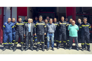 Εκπαίδευση των Πυροσβεστών της Γουμένισσας