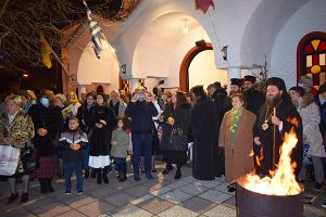 Καλάντισαν τον Χριστό στον Άγιο Δημήτριο Κιλκίς