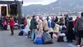O πάπας εκθείασε την Ελλάδα για το μεταναστευτικό
