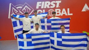 Χάλκινο μετάλλιο για την Εθνική Ομάδα Ρομποτικής στο FIRST Global Challenge 2025