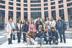 Το 1ο ΓΕΛ Κιλκίς συμμετείχε στη σύνοδο Euroscola του Ευρωπαϊκού Κοινοβουλίου στο Στρασβούργο, στις 28 Ιανουαρίου 2025