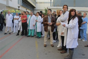 Διαμαρτύρονται στον Ευαγγελισμό για την υποχρηματοδότηση