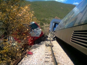 Εκτροχιασμός αμαξοστοιχίας στο Λιανοκλάδι χωρίς τραυματίες