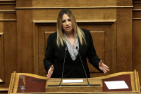 Βουλή: Σφοδρή επίθεση της Φ. Γεννηματά στην κυβέρνηση