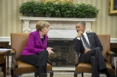 Ομπάμα προς Μέρκελ: «Να επιτευχθεί μια ρεαλιστική συμφωνία για την Ελλάδα»